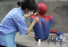 Spiderman Bemalung