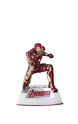 Avengers 2 - Age of Ultron – Iron Man kniend (Lizenzfigur)