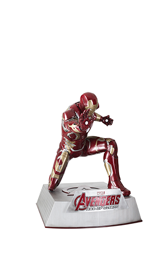 Avengers 2 - Age of Ultron – Iron Man kniend (Lizenzfigur)