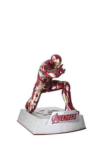 Avengers 2 - Age of Ultron – Iron Man kniend (Lizenzfigur)