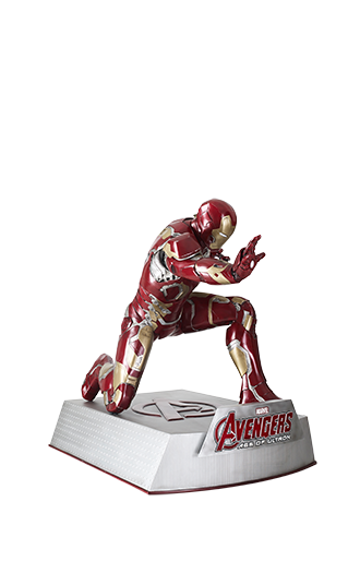 Avengers 2 - Age of Ultron – Iron Man kniend (Lizenzfigur)