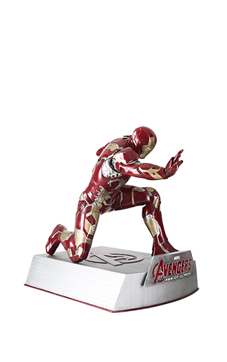 Avengers 2 - Age of Ultron – Iron Man kniend (Lizenzfigur)