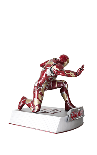 Avengers 2 - Age of Ultron – Iron Man kniend (Lizenzfigur)