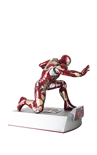 Avengers 2 - Age of Ultron – Iron Man kniend (Lizenzfigur)