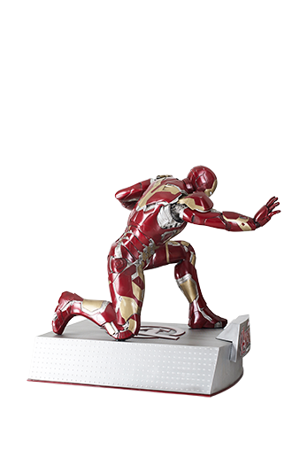 Avengers 2 - Age of Ultron – Iron Man kniend (Lizenzfigur)