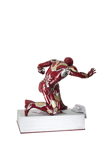 Avengers 2 - Age of Ultron – Iron Man kniend (Lizenzfigur)