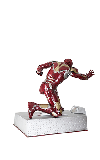 Avengers 2 - Age of Ultron – Iron Man kniend (Lizenzfigur)