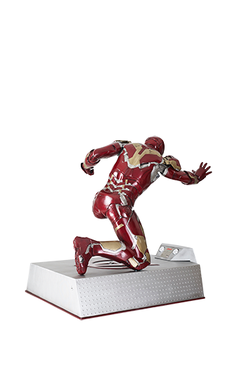 Avengers 2 - Age of Ultron – Iron Man kniend (Lizenzfigur)