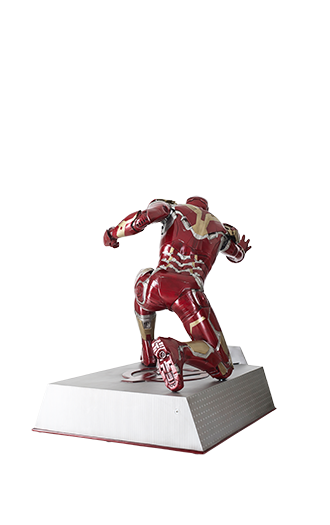 Avengers 2 - Age of Ultron – Iron Man kniend (Lizenzfigur)