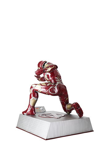 Avengers 2 - Age of Ultron – Iron Man kniend (Lizenzfigur)