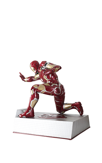 Avengers 2 - Age of Ultron – Iron Man kniend (Lizenzfigur)