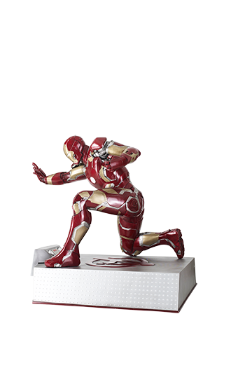 Avengers 2 - Age of Ultron – Iron Man kniend (Lizenzfigur)