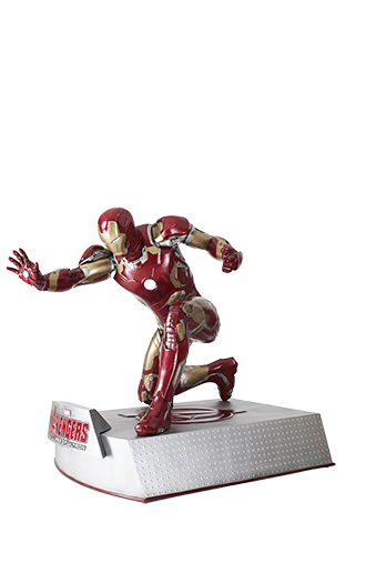 Avengers 2 - Age of Ultron – Iron Man kniend (Lizenzfigur)