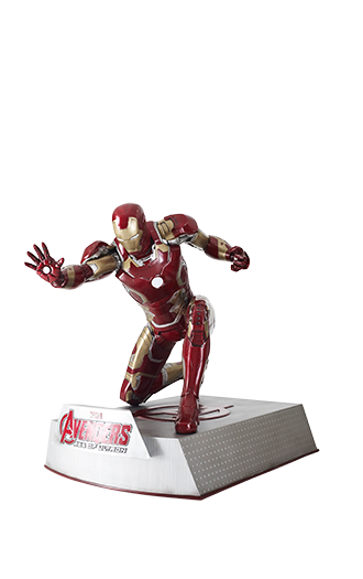 Avengers 2 - Age of Ultron – Iron Man kniend (Lizenzfigur)