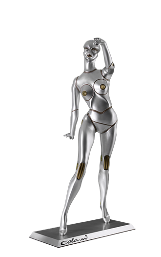 Colani - Cyberlady - Silber