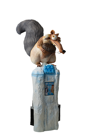 DVD Rack - Scrat - Ice Age