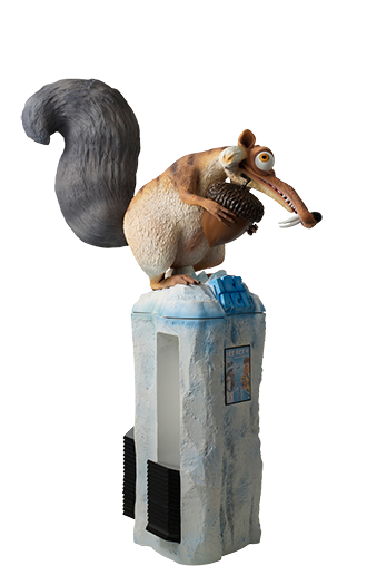 DVD Rack - Scrat - Ice Age