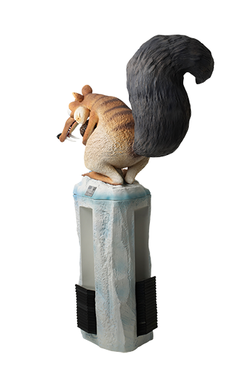 DVD Rack - Scrat - Ice Age