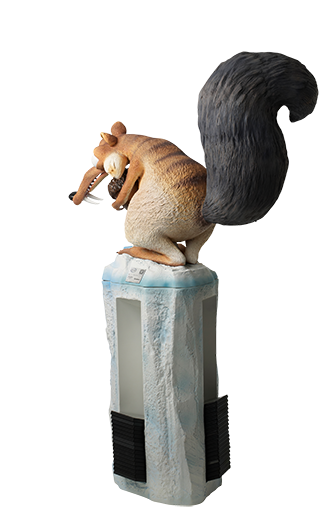 DVD Rack - Scrat - Ice Age