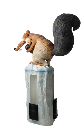 DVD Rack - Scrat - Ice Age