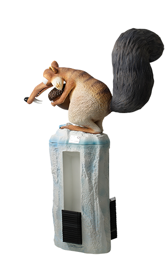 DVD Rack - Scrat - Ice Age