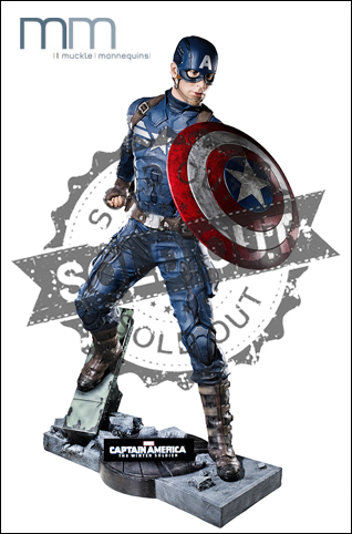 Captain America Winter Soldier Life-Size