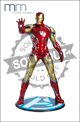 Ironman Mark 85 Life-Size Base klein